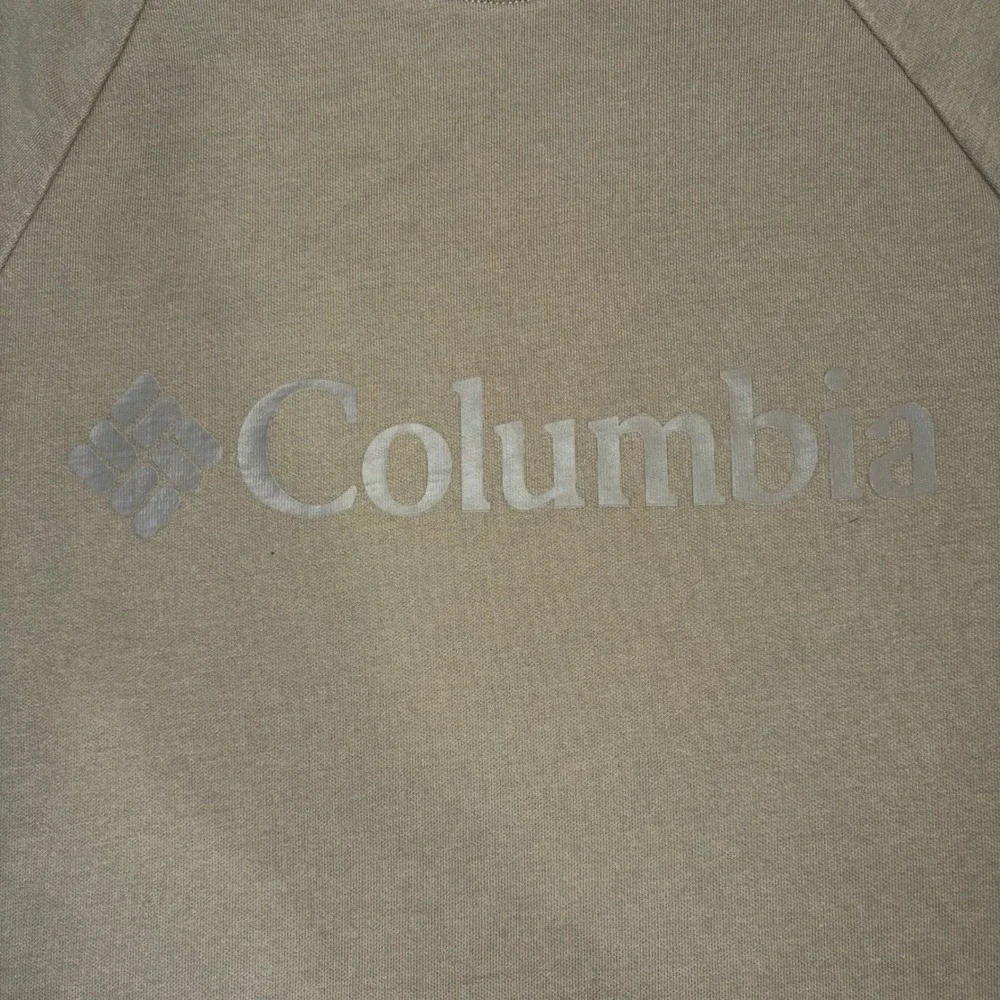 Columbia Mens XXL Olive Green Raglan Logo Crewneck Sweatshirt XM0891
